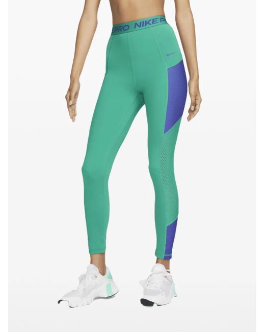 Nike Green Dri-Fit "Neptune/Lapis" Leggings