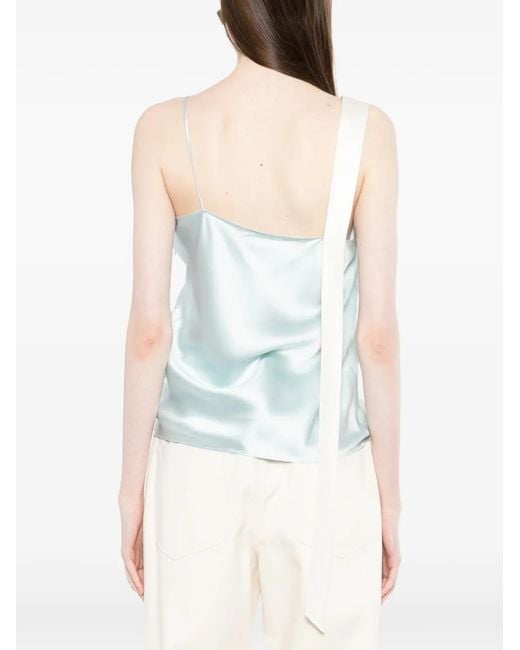 Tom Ford Blue Silk Camisole Top