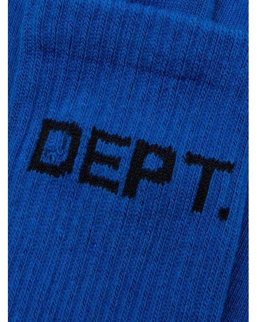 GALLERY DEPT. Blue Dept Socks