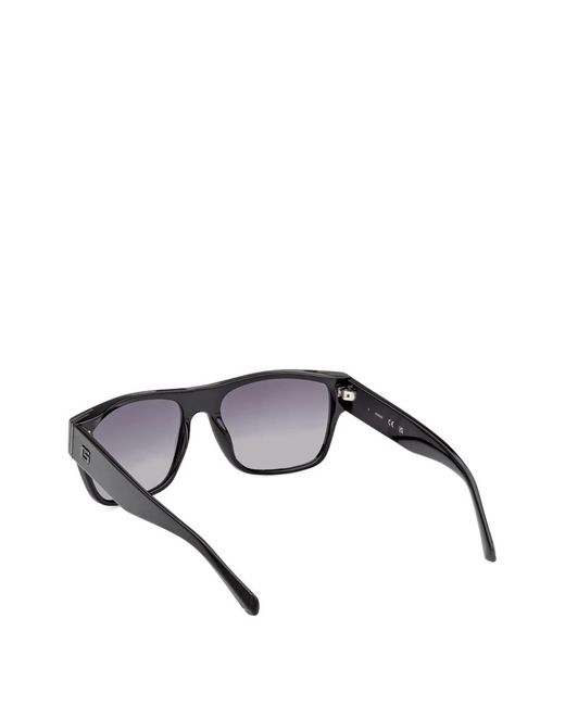 GUESS EYEWEAR Gray Rectangle-Frame Sunglasses for men