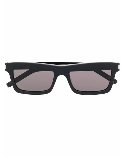 Saint Laurent Black Sl 461 Betty Rectangle-Frame Sunglasses
