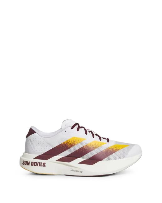 Adidas White Adizero Evo Sl Sneakers for men