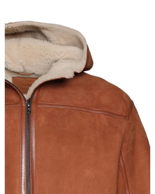 The Elder Statesman Brown Shearling Jacket for men