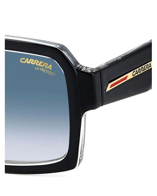 Carrera Blue Geometric-Frame Sunglasses for men
