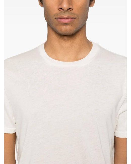 メンズ Tom Ford メランジ Tシャツ White