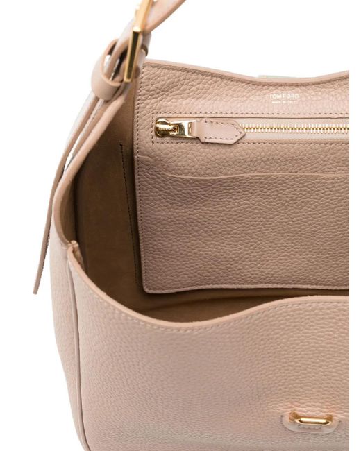 Tom Ford Natural Monarch Shoulder Bag