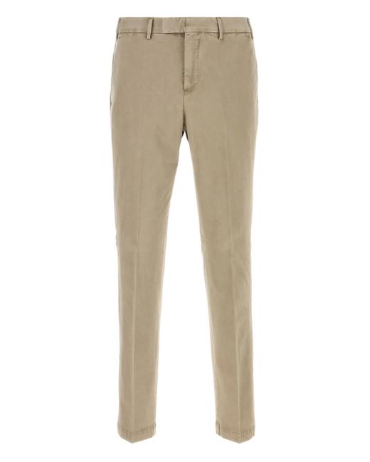 PT Torino Natural Cotton-Blend Trousers for men