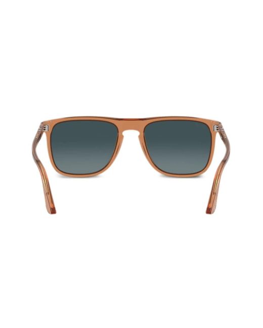Persol Blue Square-Frame Sunglasses