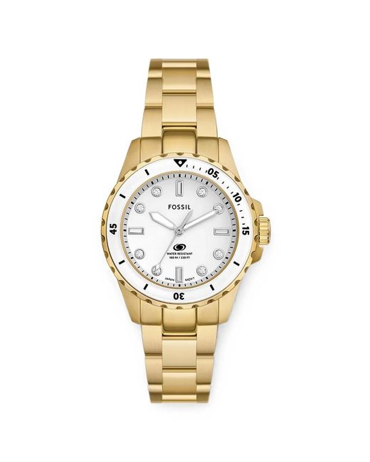 Fossil Metallic Dive 36Mm Watch