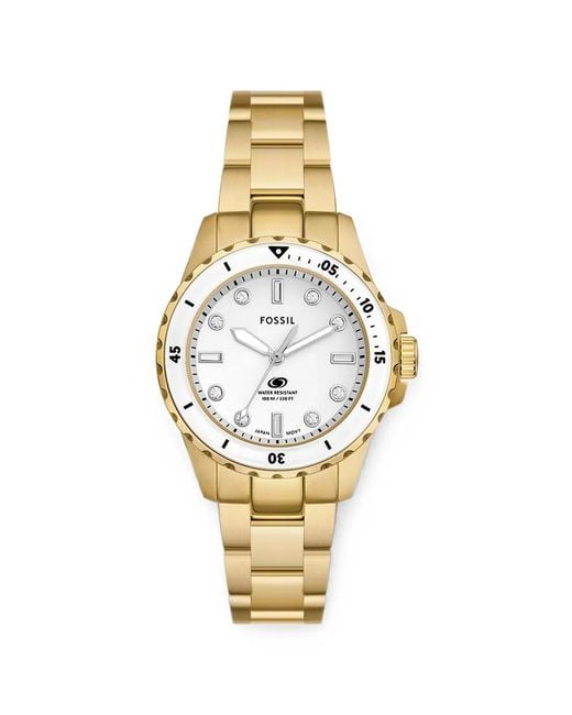 Fossil Metallic Dive 36Mm Watch