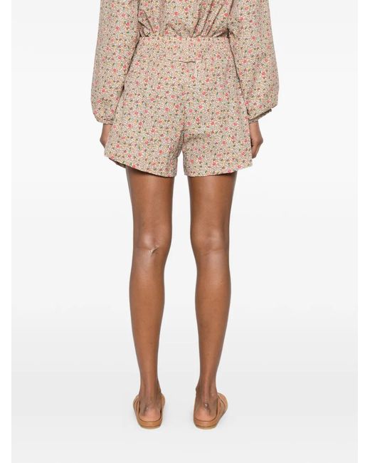 The Great Natural Rover Floral-Print Shorts