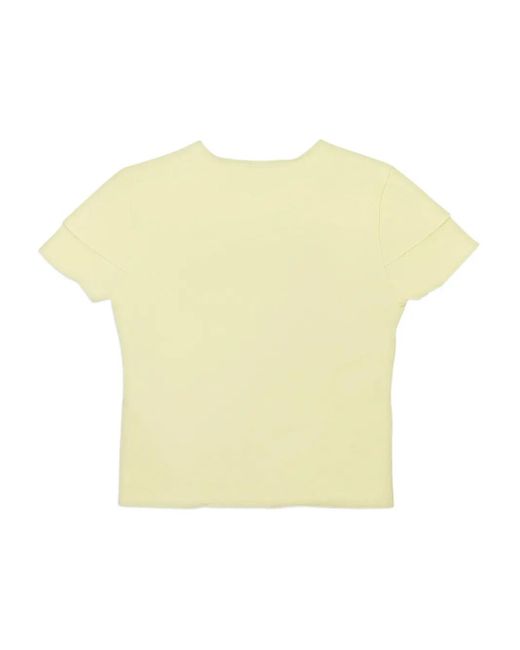 CALLIPYGIAN Yellow Short Sleeve T-Shirt