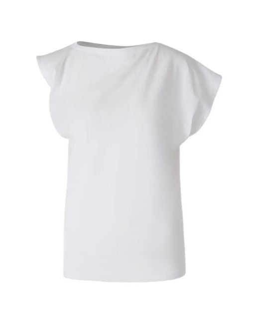 Agolde White Crew-Neck T-Shirt