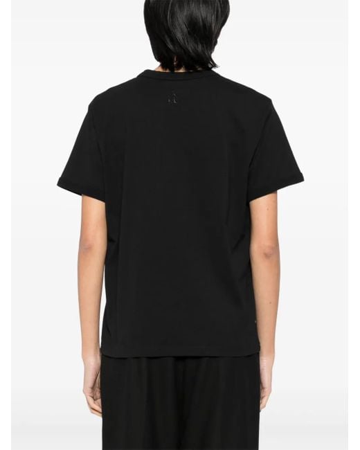 Lanvin Black Logo T-Shirt