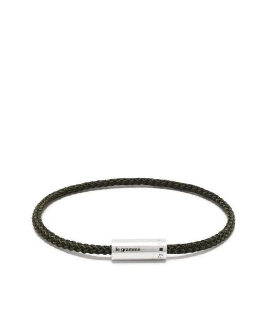 Le Gramme Green 7G Nato Cable Bracelet