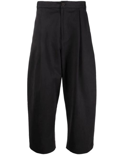 Studio Nicholson Blue Yale Wide-Leg Trousers for men