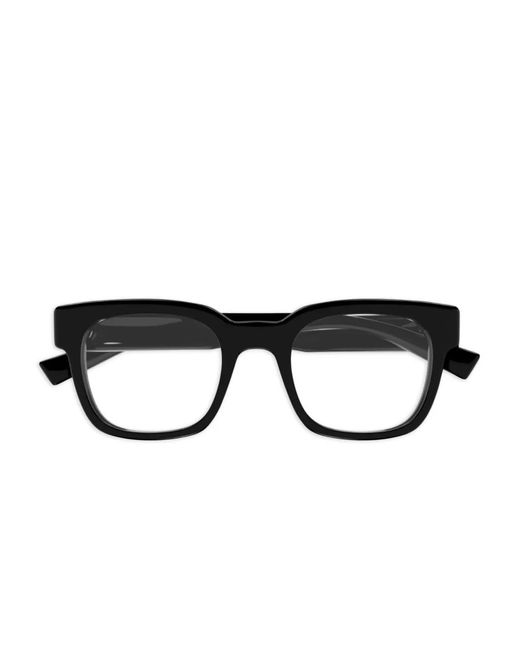 Saint Laurent Black Square-Frame Glasses