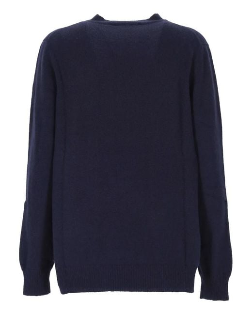 IRREPLACEABLE Blue Graphic-Print Sweater