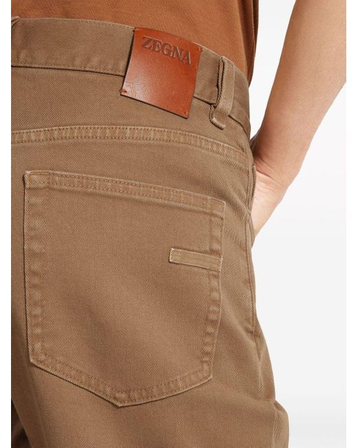 Zegna Natural Roccia Slim-fit Jeans for men