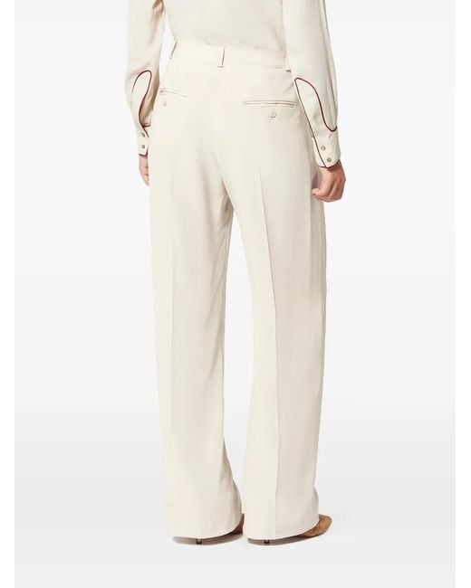 Pantalones Noanda Con Cinturón Isabel Marant de color White
