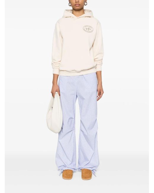 Sporty & Rich White Riding Club Hoodie