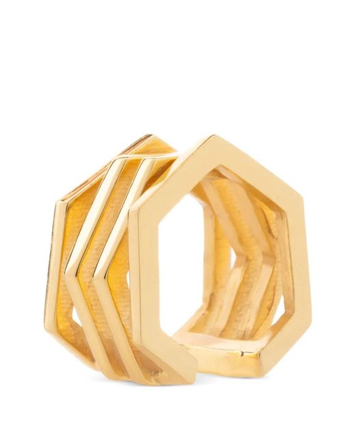 FEDERICA TOSI Metallic Serena Open Band Ring