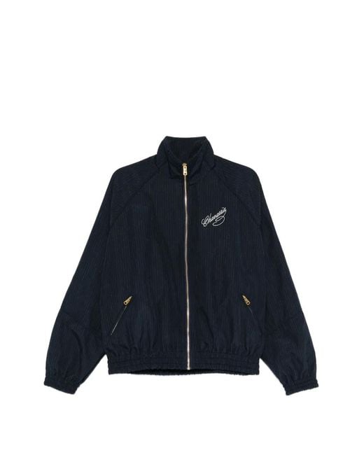 Willy Chavarria Blue Veste Zippée Ruff Rider for men