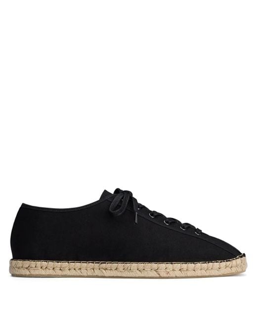 Lemaire Black Linoleum Espadrilles