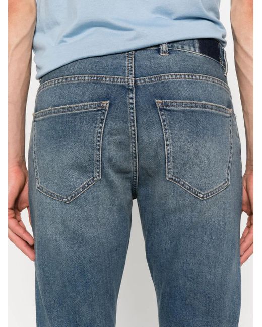 Eleventy Jeans Met Vijf Zakken in het Blue voor heren