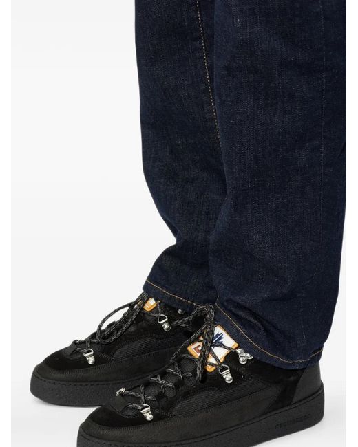 DSquared² Black Rapper's Delight Sneakers for men