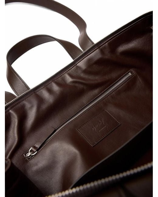 Marsèll Brown Leather Tote Bag