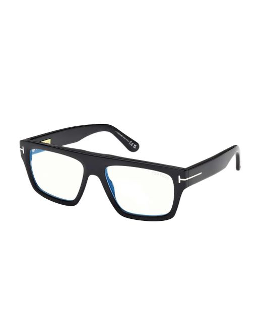 Tom Ford Brown Square-Frame Glasses