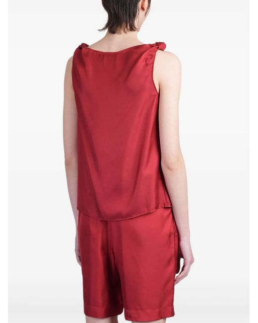 Loulou de Saison Red Remy Top