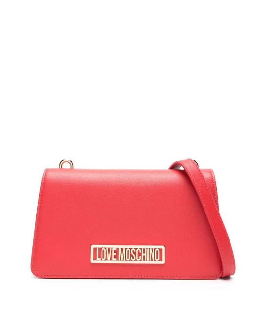 Love Moschino , Red Shoulder Bag, Red