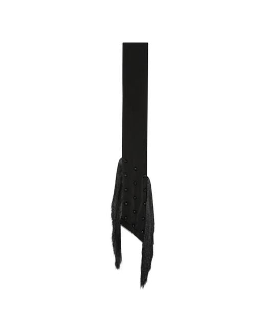 Écharpe À Franges Carven en coloris Black