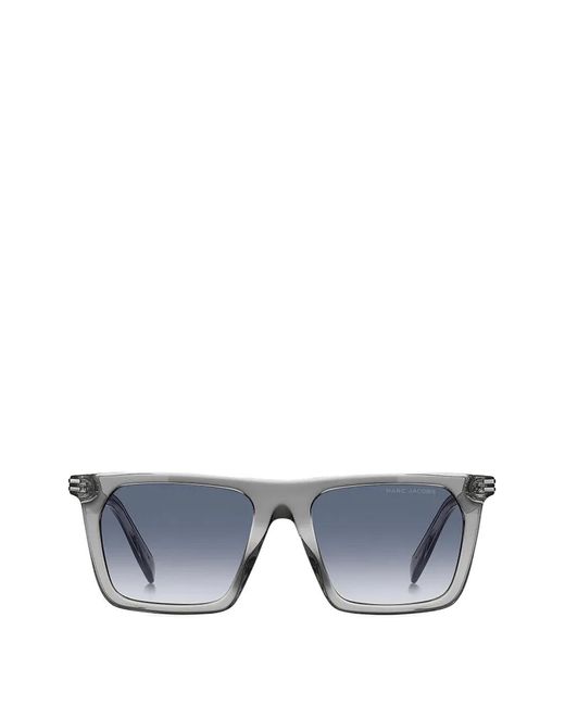 Marc Jacobs Blue Square-Frame Sunglasses for men