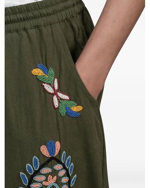 BAZISZT Green Neon Trousers for men