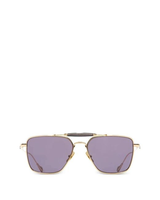 Cutler & Gross Purple Great Frog Capri Square-Frame Sunglasses