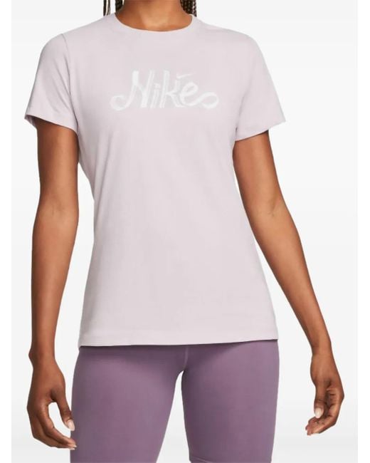 Nike Dri-fit Script Doll Tシャツ White