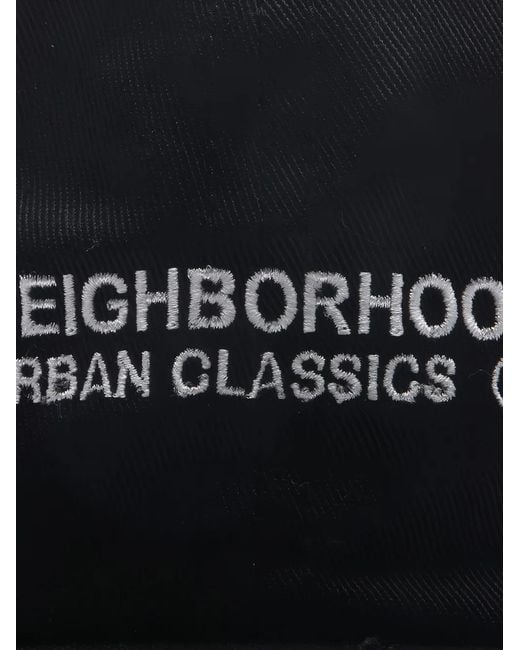 Neighborhood Blue Embroidered Cap for men