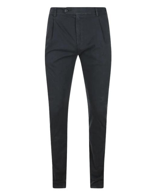 Eleventy Blue Pantalon À Design Plissé for men