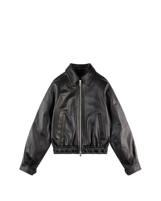 Hogan Black Bomber Jacket
