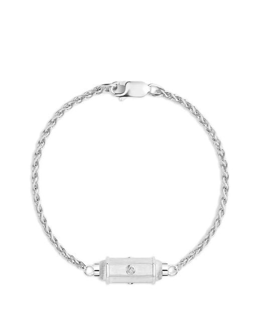 Marie Lichtenberg White Micro Coco Diamond Bracelet