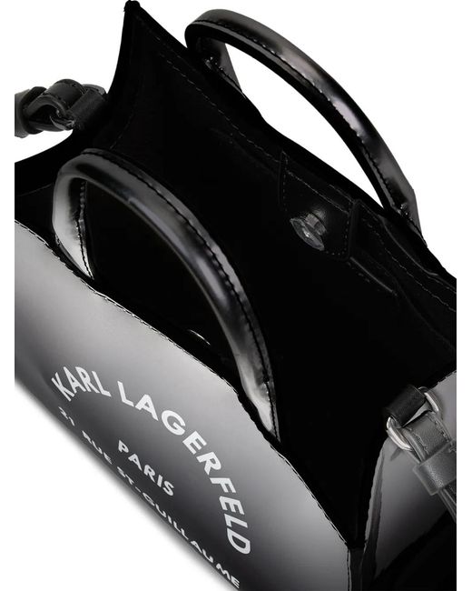 Karl Lagerfeld Black Sac Cabas Rue St Guillaume
