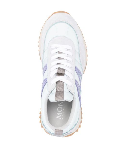 Moncler Pacey Low-top Sneakers in het White