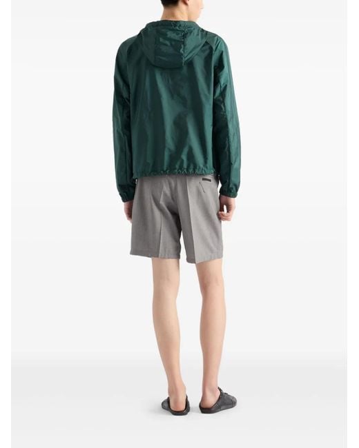 Prada Green Re-Nylon Blouson Jacket for men