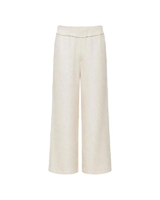 Martinmartin White Jim Wide-Leg Trousers