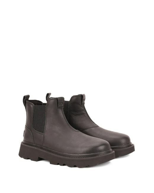 Ugg Brown Elasticated Flat Shoes for men