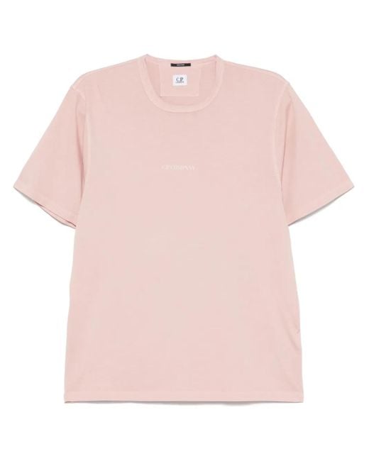 C P Company Pink Tshirts 18Cmts085A005431R for men