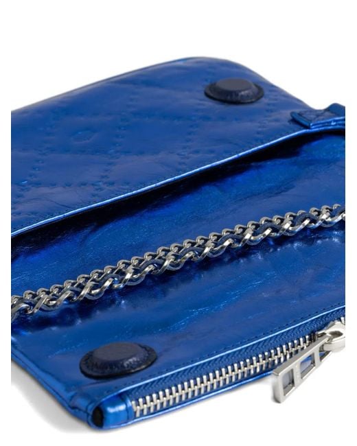 Borsa A Spalla Rock Trapuntata di Zadig & Voltaire in Blue